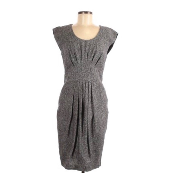 Cynthia Steffe Dresses & Skirts - Cynthia Steffe Grey Wool Silk Blend Dress B18/21